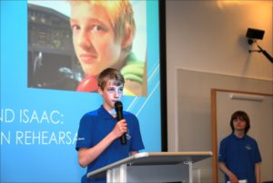 St Aldhelm's Academy pupils were proud recipients of graduation certificates after completing Jon Egging Trust’s Dorset Blue Skies Level 1 programme. The ceremony took place at Bournemouth University and each pupil spoke to the invited audience about their participation in the activities.